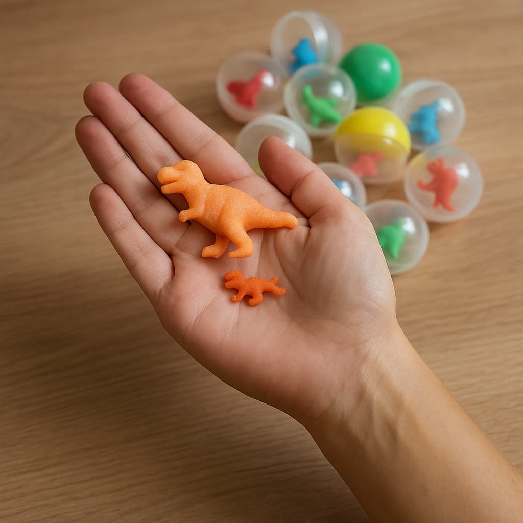 Capsula Com Bichinho Cresce na Agua