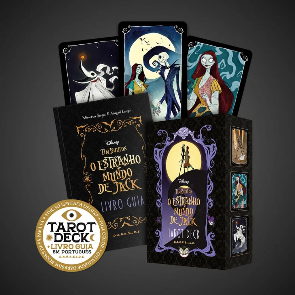 Livro: O Estranho Mundo De Jack Tarot Deck - Darkside