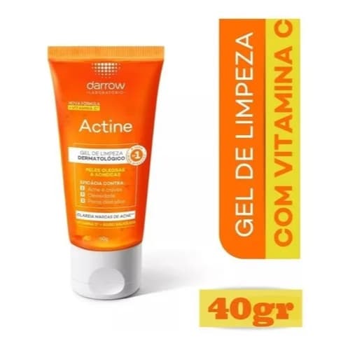 Gel de Limpeza Darrow Actine Dermatológico 40g