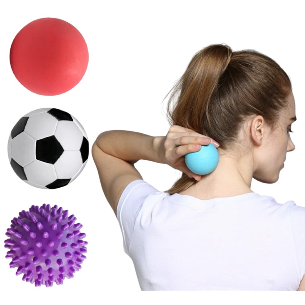 Kit Bolinhas De Mão para Fisioterapia Cravo Lisa E Macia