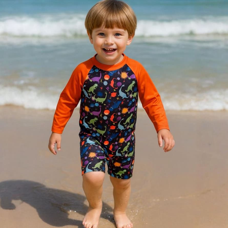 Macacão Macaquinho Masculino Moda Praia Roupa de Piscina e Natação Menino