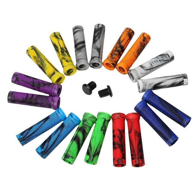 Pega de bicicleta acessórios de bicicleta manopla antiderrapante e com amortecimento para mountain bike