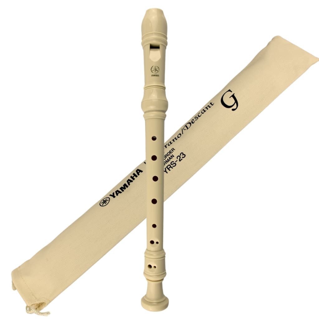 Flauta Doce Yamaha Soprano Germânica Yrs23g