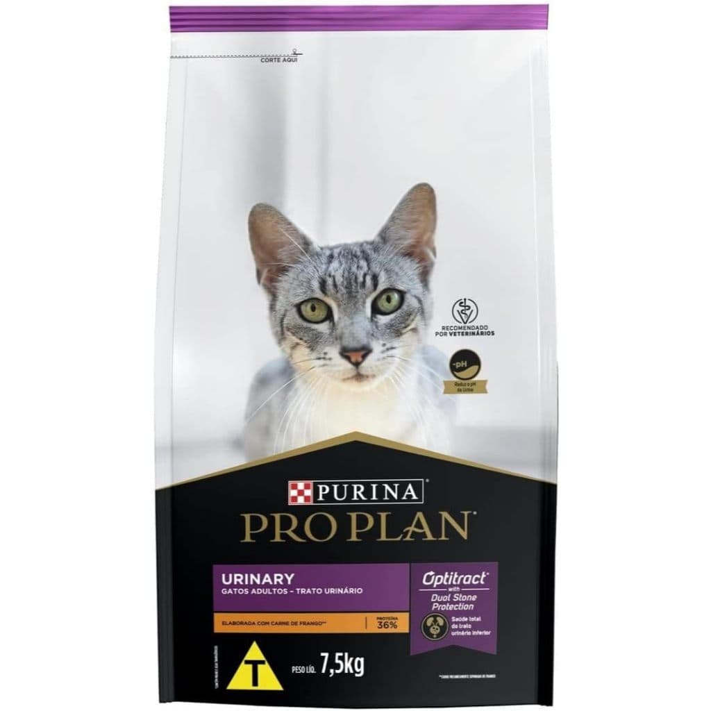 Ração Proplan Urinary Para Gatos Adultos  7,5kg