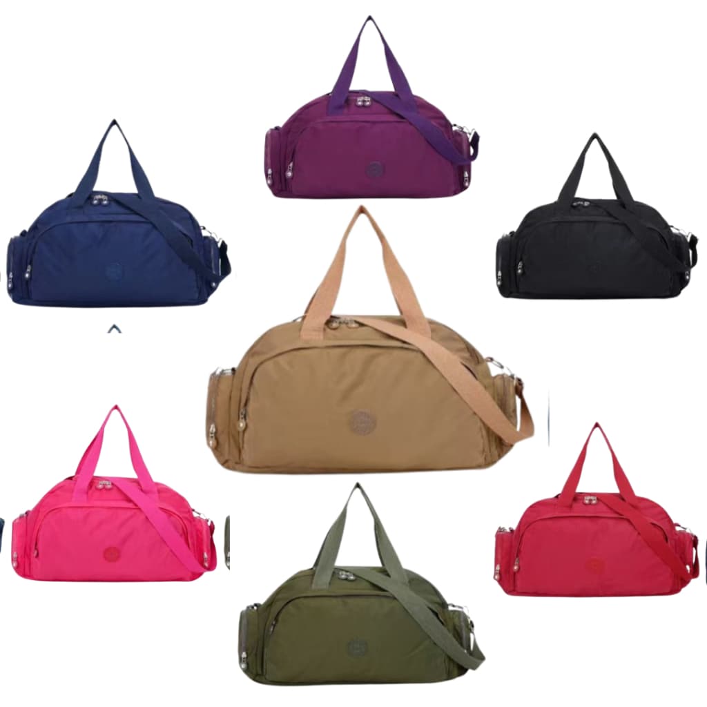 Bolsa KIP Mala Academia Viagem  em Nylon KIP Bolsa Multifuncional  Fitness Transversal Casual Masculino e Feminina