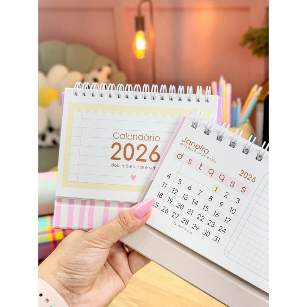 CALENDÁRIOS DE MESA  2026