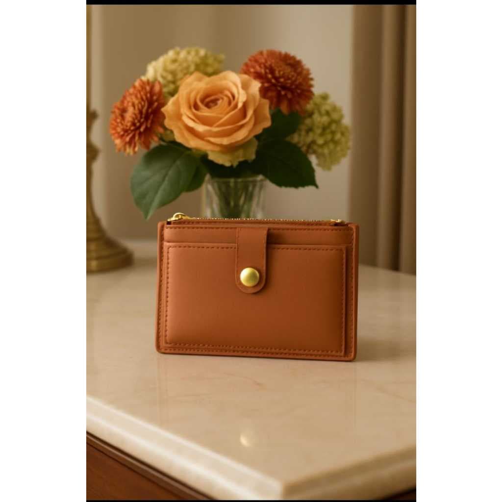 Carteira Feminina Moda Curta Multifunçional Botão De Pressão Bolso De Moedas De Grande Lançamento