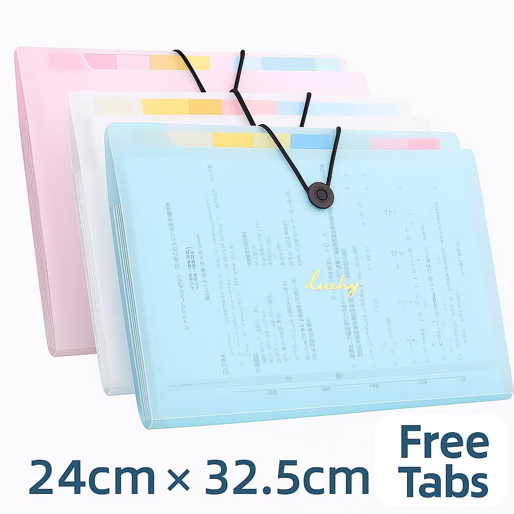 Pasta A4 saco de documento com grande capacidade conveniente FUSHANG