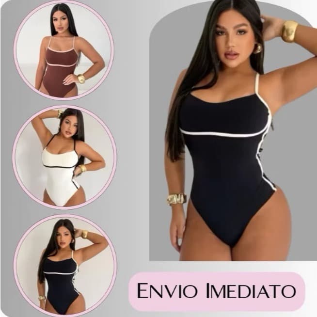 Body Maiô Ely Feminino Alcinha Cavado Com Bojo Sustentação Sexy Praia Verão – Últimas Unidades!