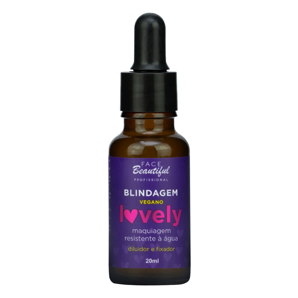 Blindagem Diluidor Original Resistente a Água Lovely Face Beautiful 20ml