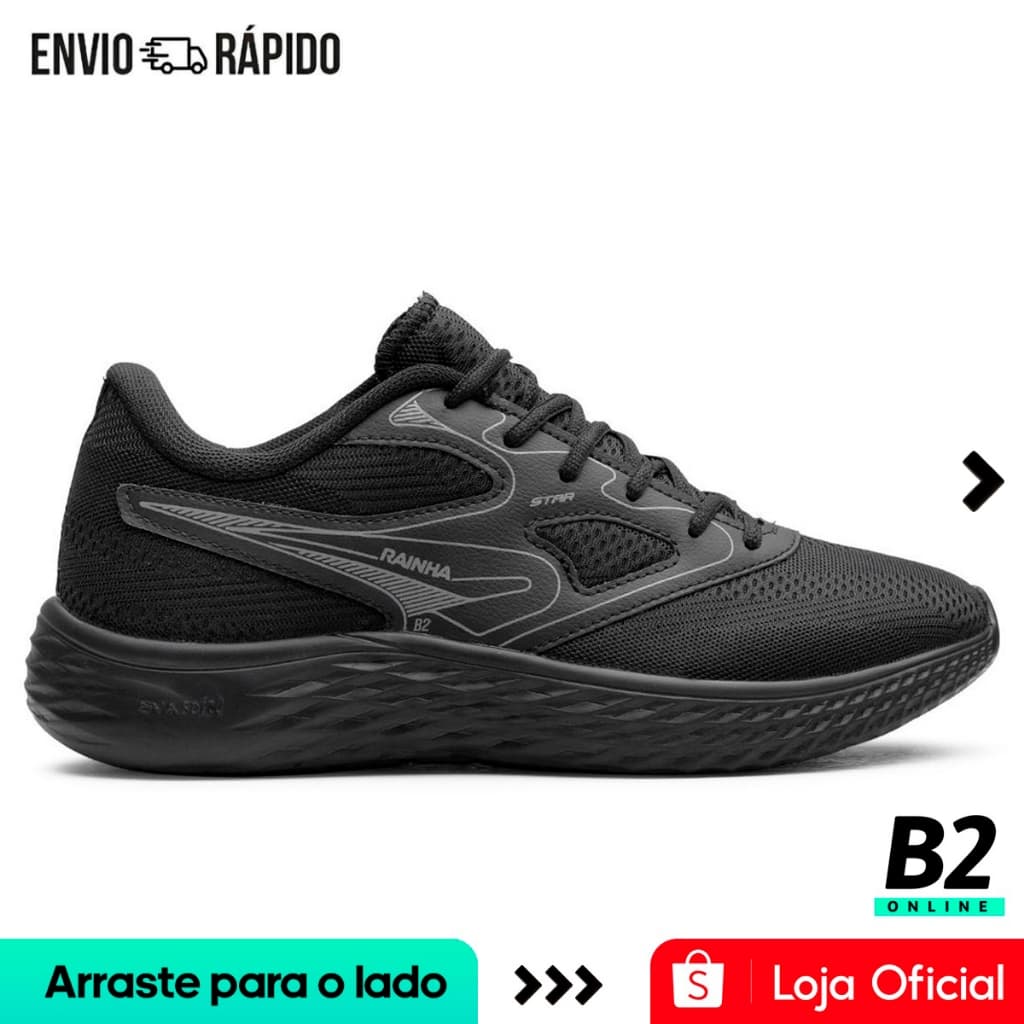 Tênis Rainha Star Unissex Original com Nota Fiscal e Garantia