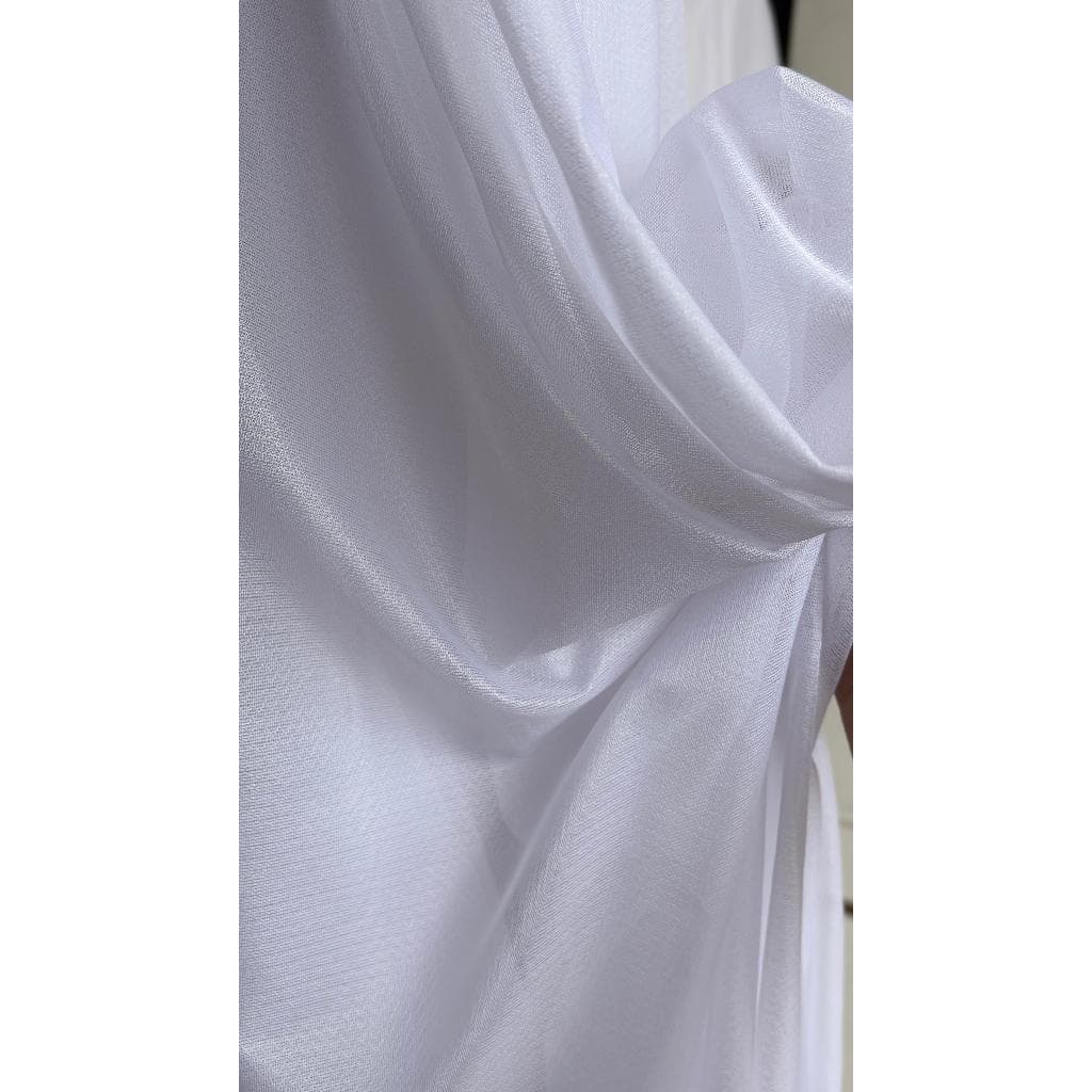 Entretela de Malha Tecido Colante Branca e preta - 1, 2, 3, 5  metros x 150 Largura