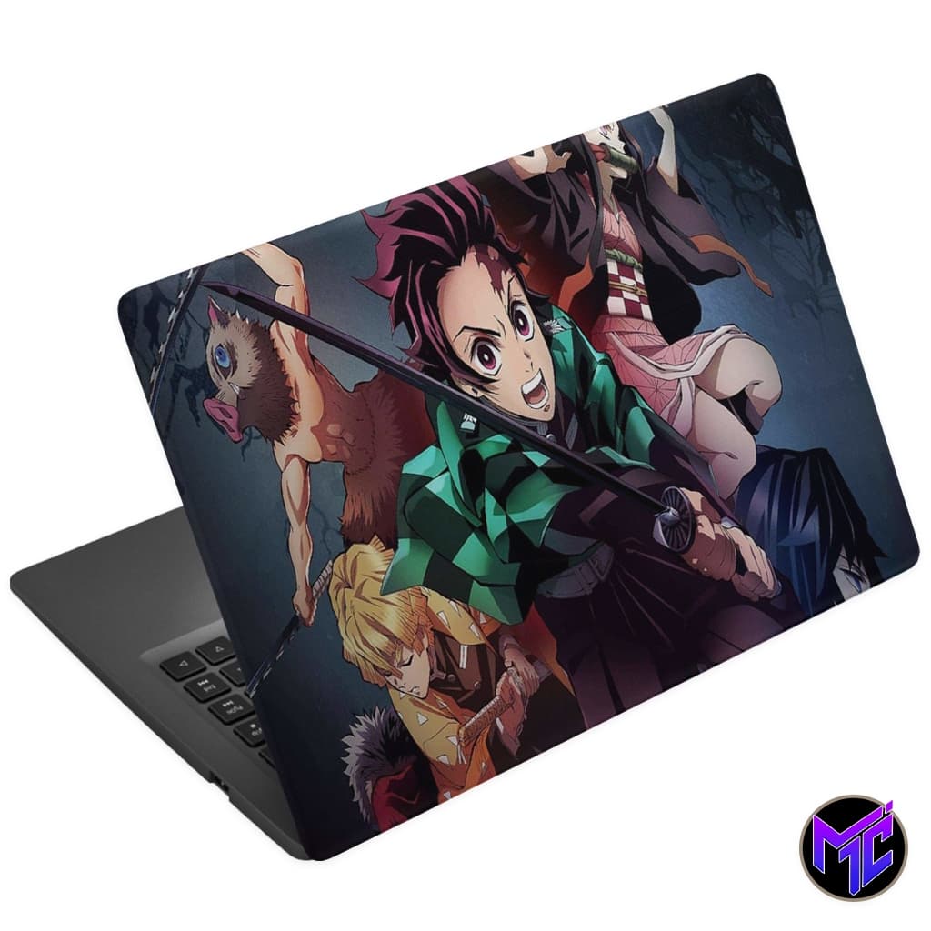 Skin para notebook de todos tamanhos Demon Slayer Tanjirō Kamado - proteção no aparelho