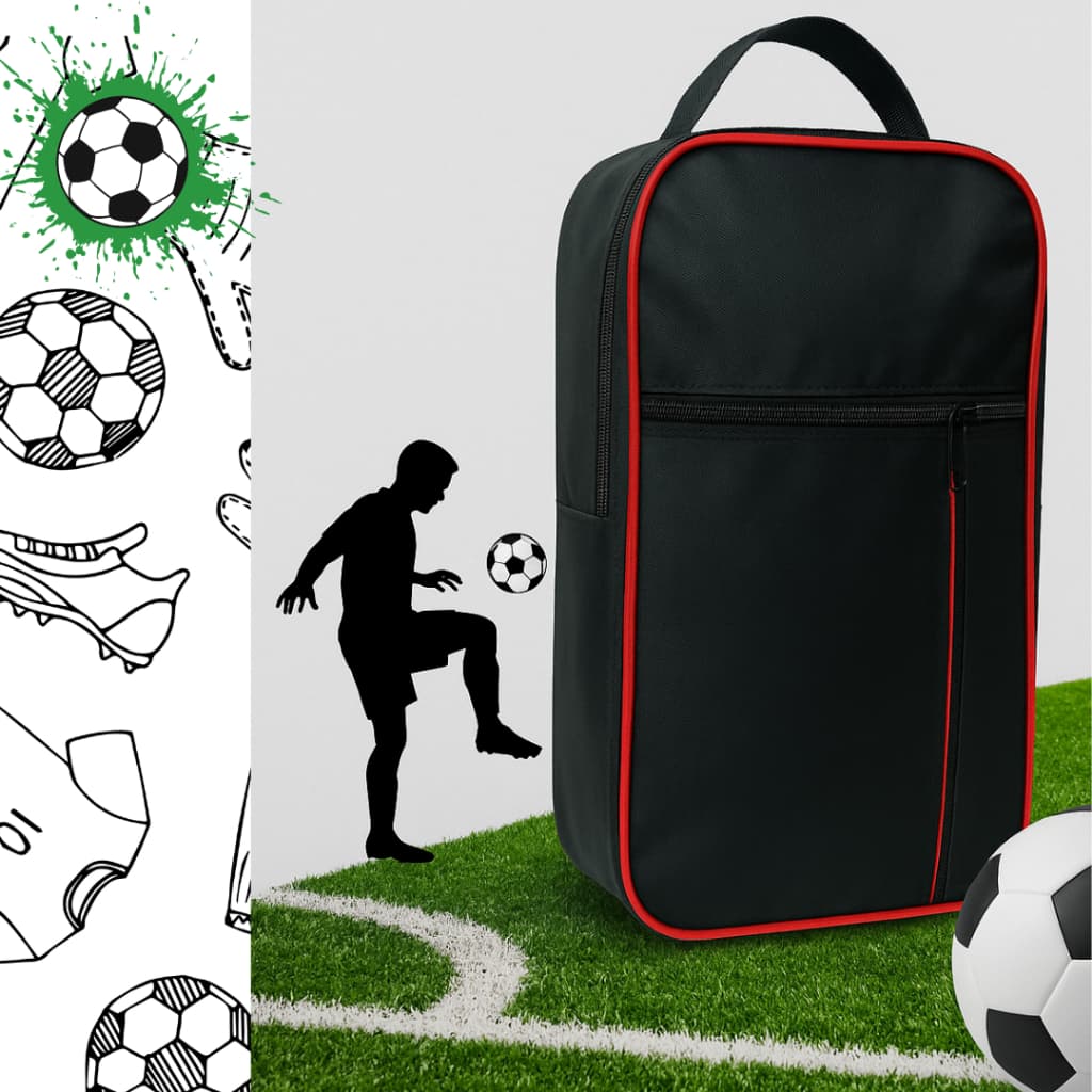 Bolsa Necessaire Porta Chuteira Mochila de Futebol Alça Transversal