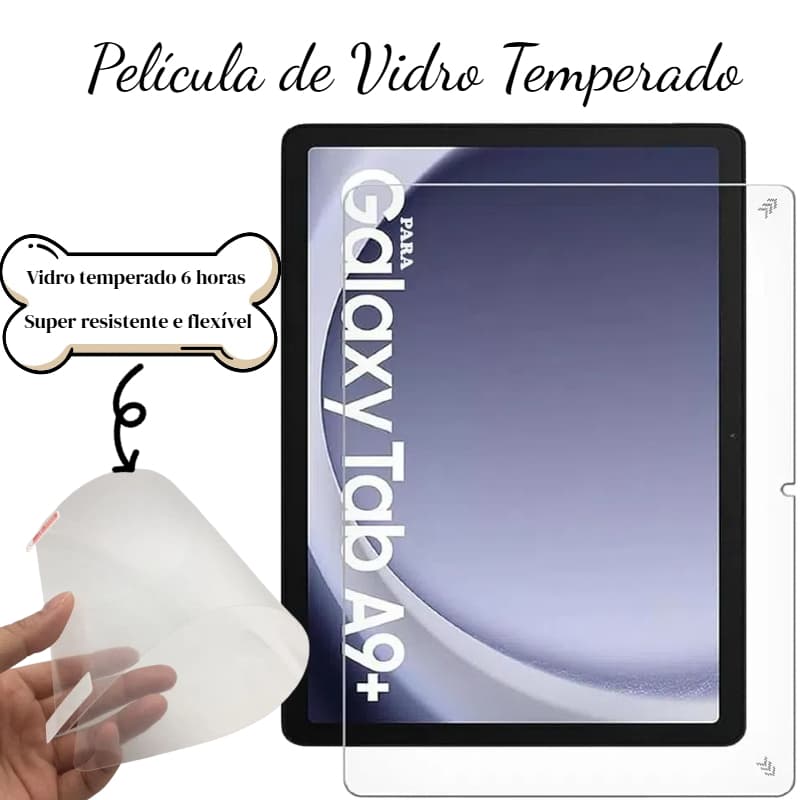 Película de vidro temperado Antirrisco Para Samsung Galaxy Tablet A9 Plus Tela 11.0,Tab Galaxy A9+