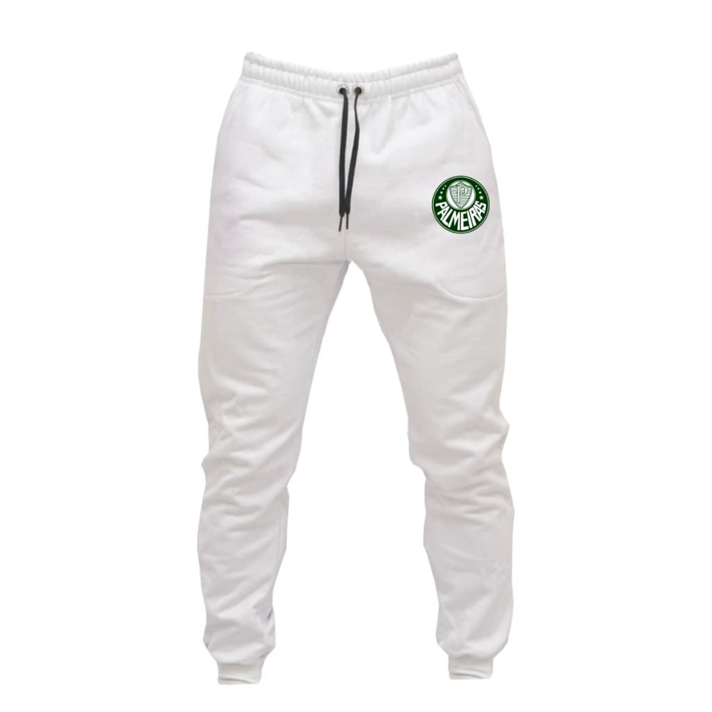 Calça Jogger De Moletom Super Quente E Confortável Para Inverno Estampa Palmeiras