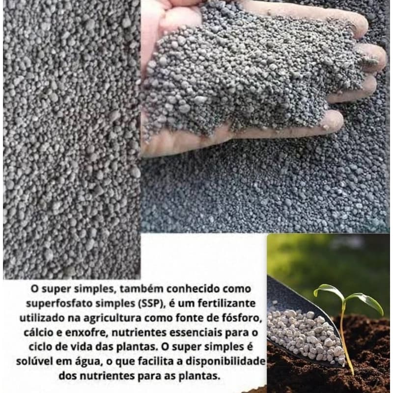 Adubo Super Fosfato Simples 00-21-00