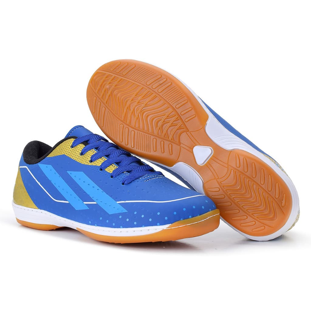 Chuteira Futsal Unissex Quadra com Solado Costurado Antiderrapante Tênis Futebol de Salão