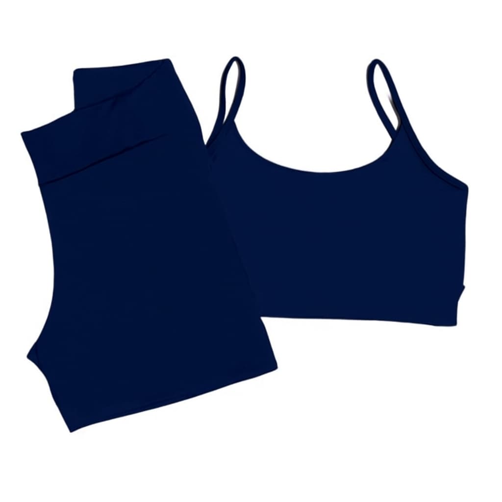 Conjunto Fitness - 1 Shorts e 1 Top de Alça ( Rosa ou Pink) - Infantil e Juvenil