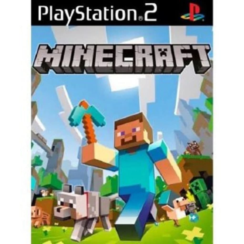 Jogo Minecraft Para Playstation 2 PS2