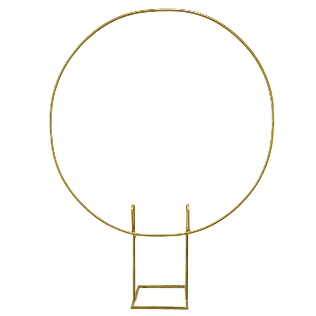 Arco de Festa Estrutura Desmontável Redondo Suporte Para Montar Fundo Com Bexigas de Festas Eventos e Festividades