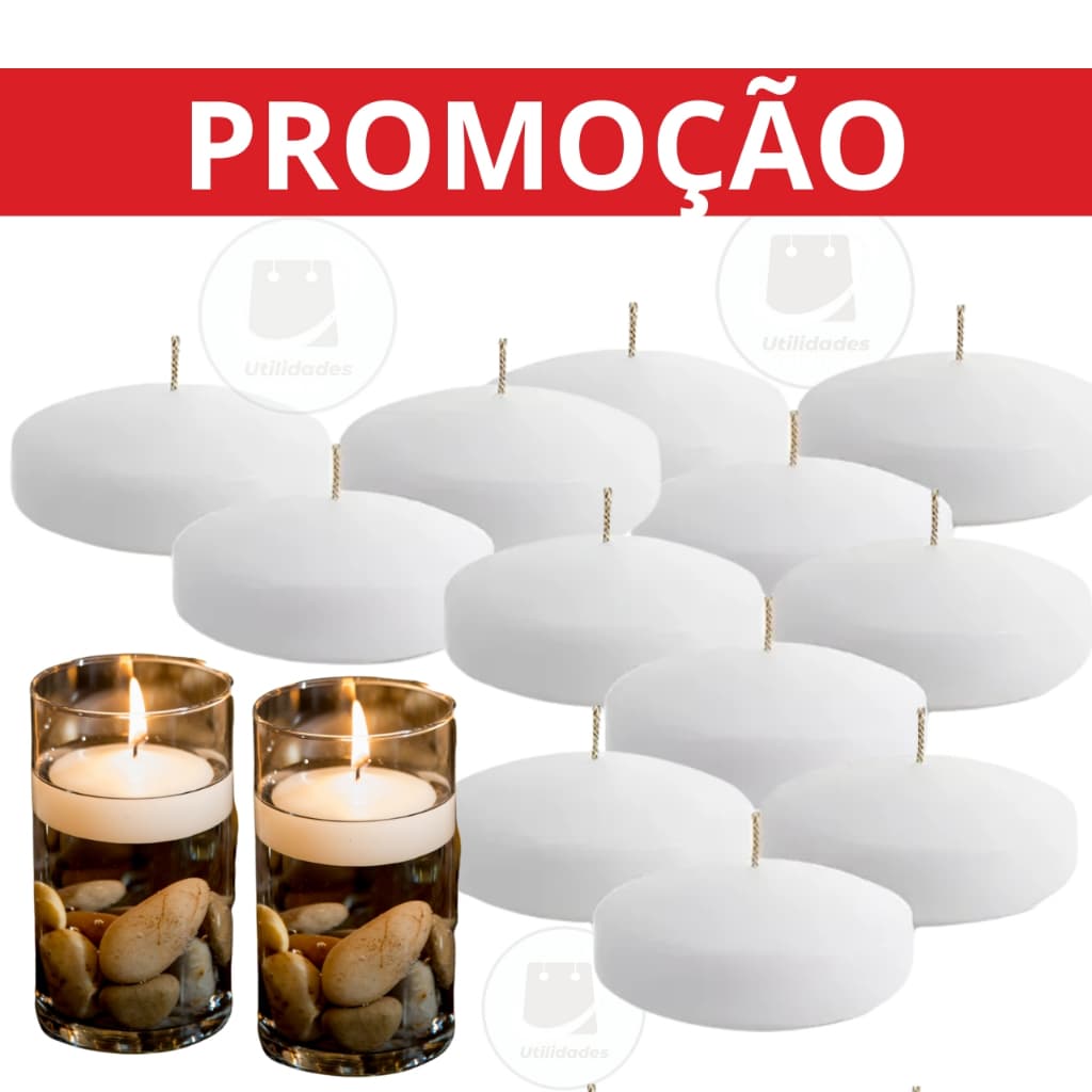 100 VELAS FLUTUANTE PISCINA FLUTUAM BRANCA DECORAÇÃO CASAMENTO 18 HORAS FESTAS