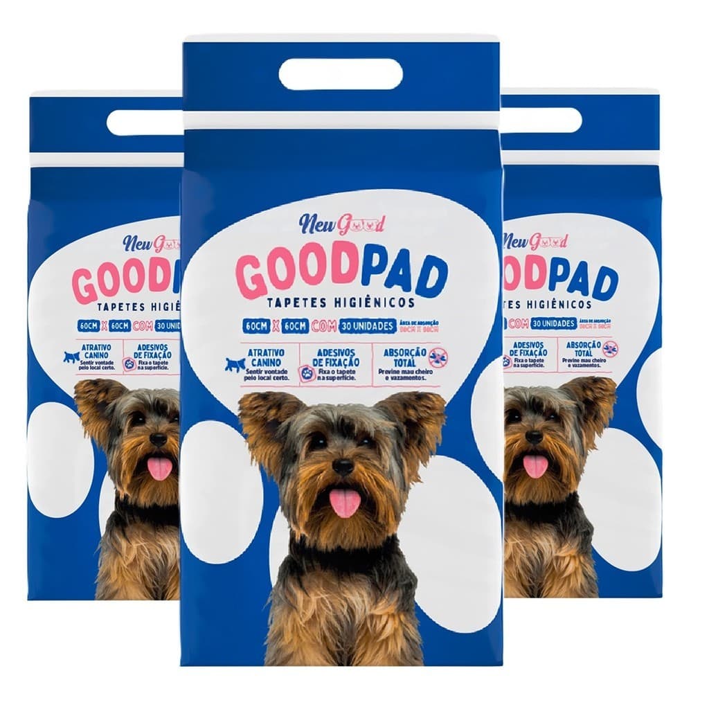Tapete Higiênico PetLike Good Pad 60x60 cm - Super Absorção