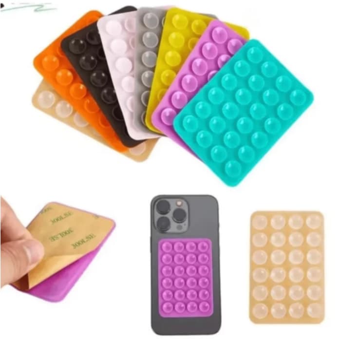 Suporte De Silicone Com Ventosa Para Capinha Celular sucção premium
