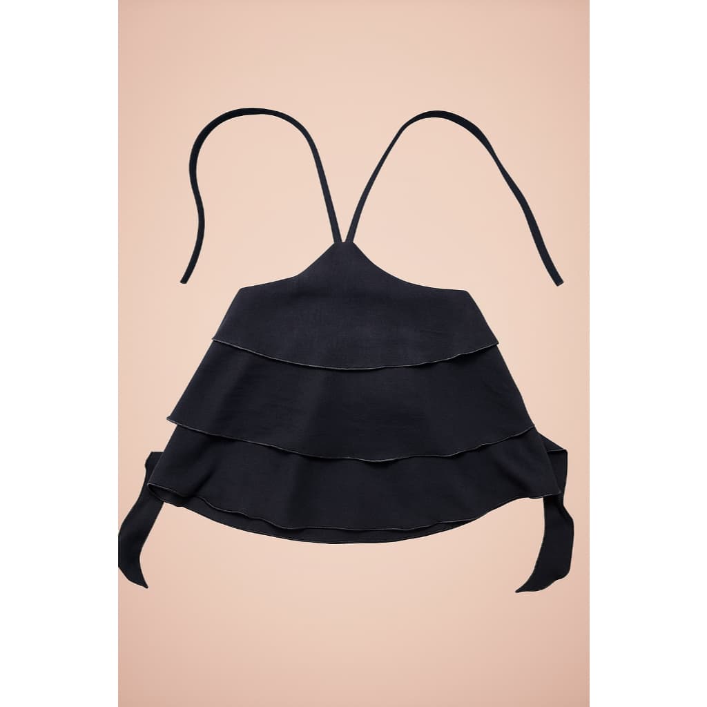 Blusa Infantil e Juvenil para Meninas e Adolescentes Blusa com Detalhe de Babado Babados no Tecido Duna (Binf521)