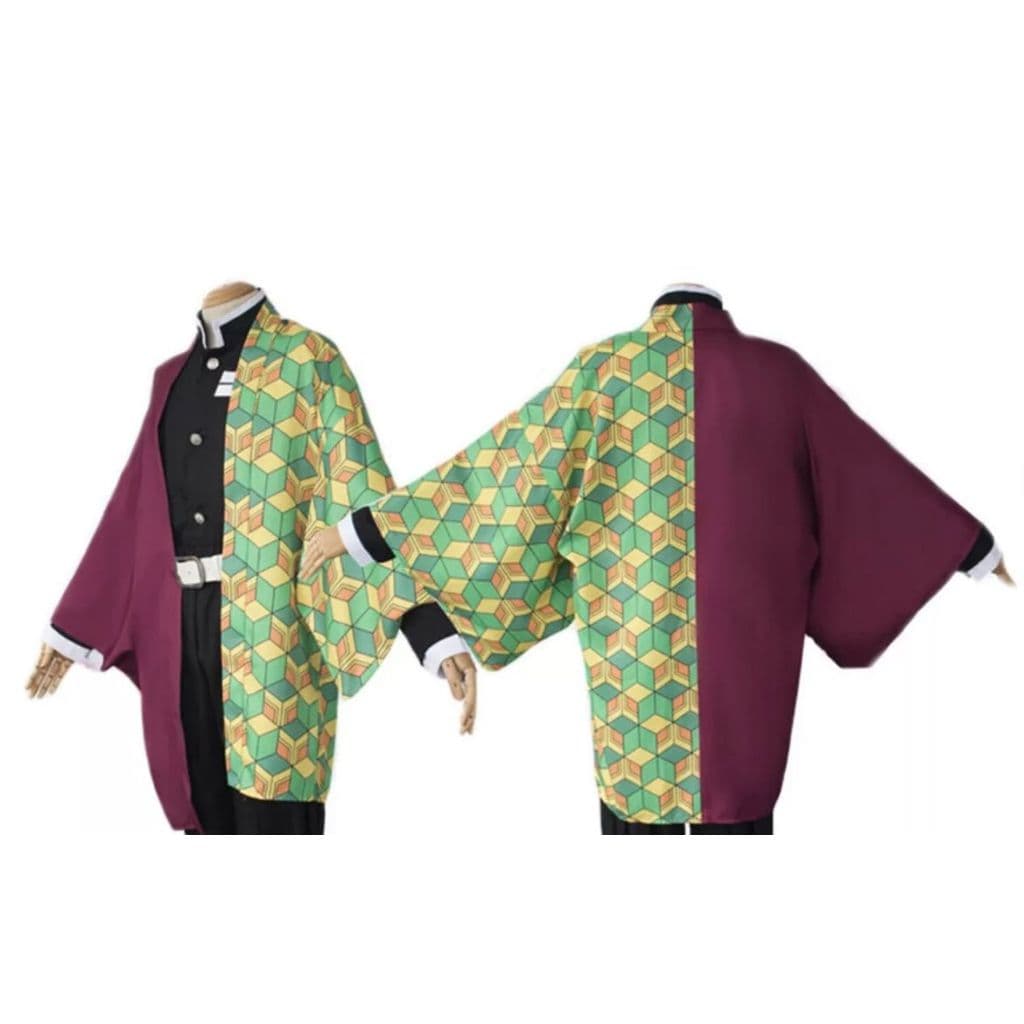KIMONO MANTO GIYU TOMIOKA DEMON SLAYER ADULTO UNISEX