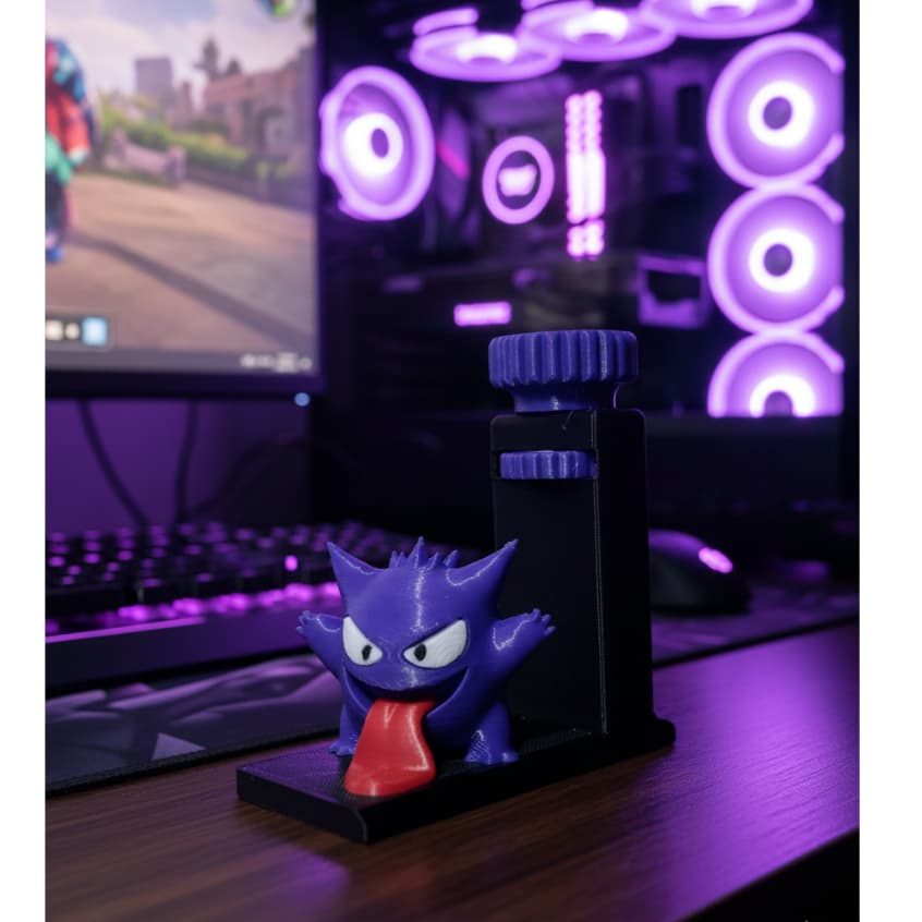 Suporte para Placa de Vídeo GPU Ajustáve Pokemon gengar 8cm a 12cm