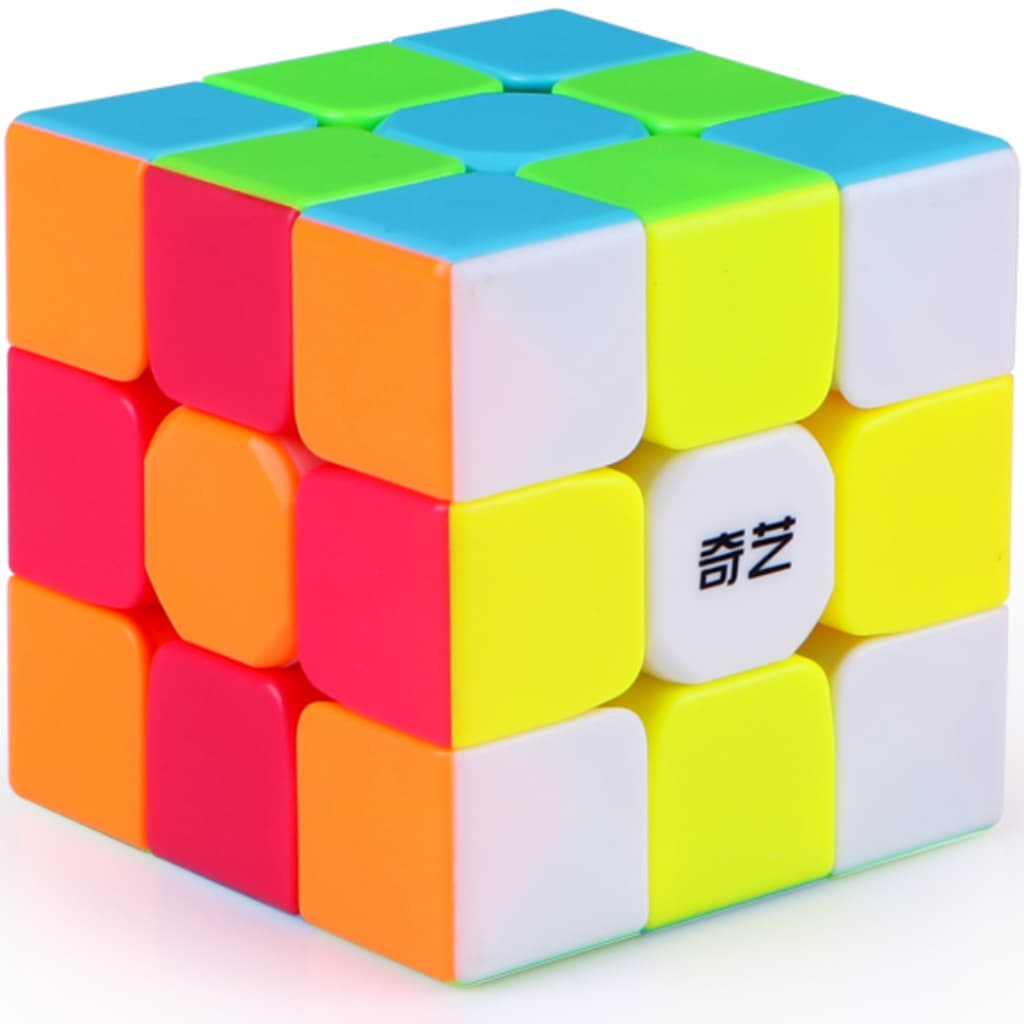 Cubo Mágico Profissional 3x3x3 Qiyi Warrior S Stickerless