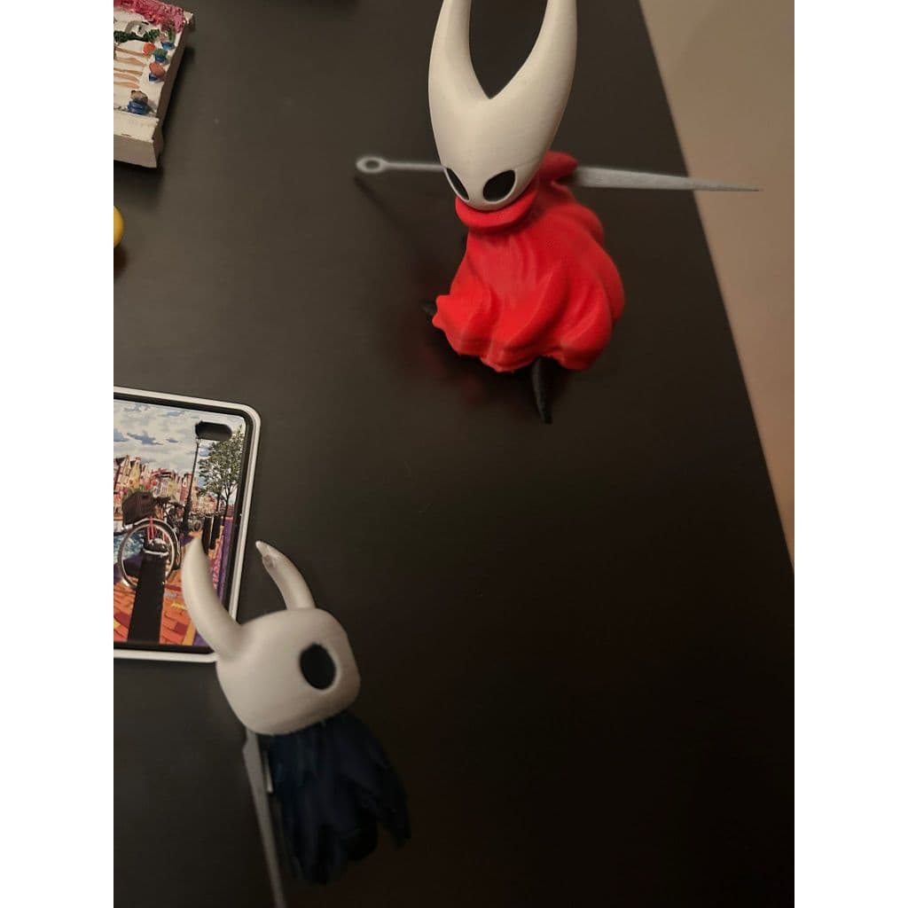 Ímã de Geladeira Hollow Knight Hornet Silksong 3D Cozinha Gamer Indie GOTY