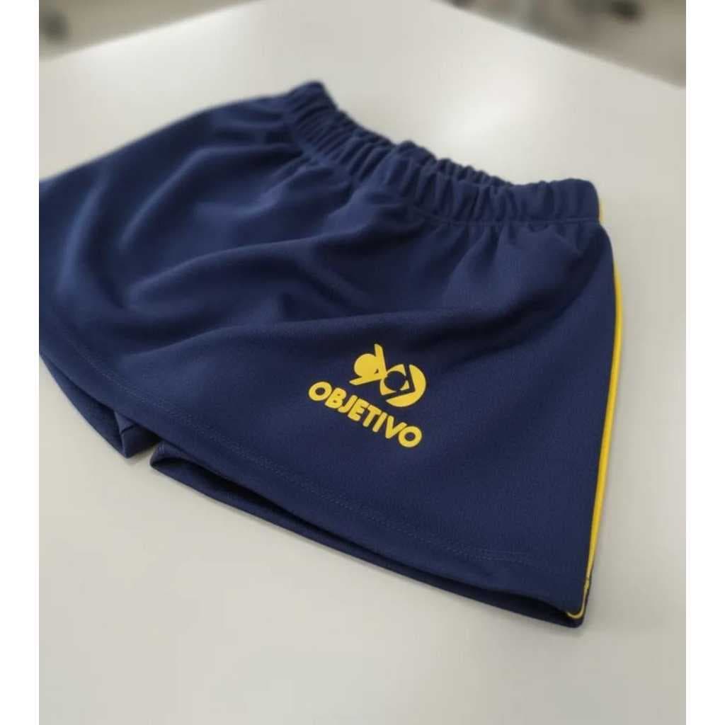 SHORT SAIA TECIDO HELANCA COLEGIO OBJETIVO