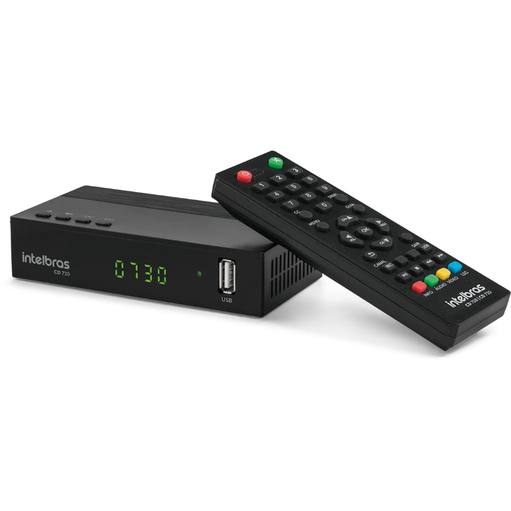 Conversor e gravador digital para TV Intelbras CD 730