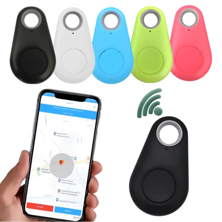 Kit 2 Chaveiros Localizador Gps Anti Perda Veículo Cachorro Chave