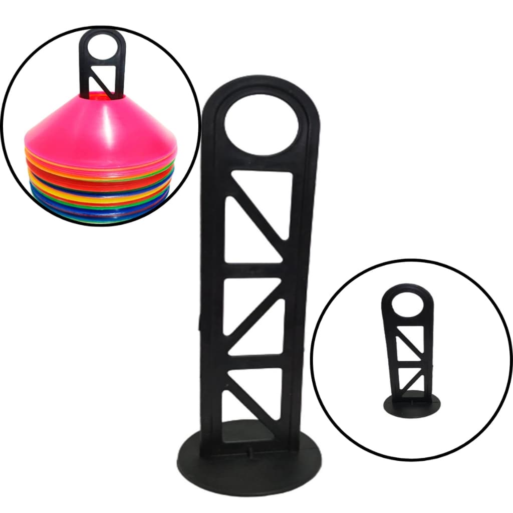 Suporte para 50 peças Disco De Marcação Chapéu Chinês Treino Funcional