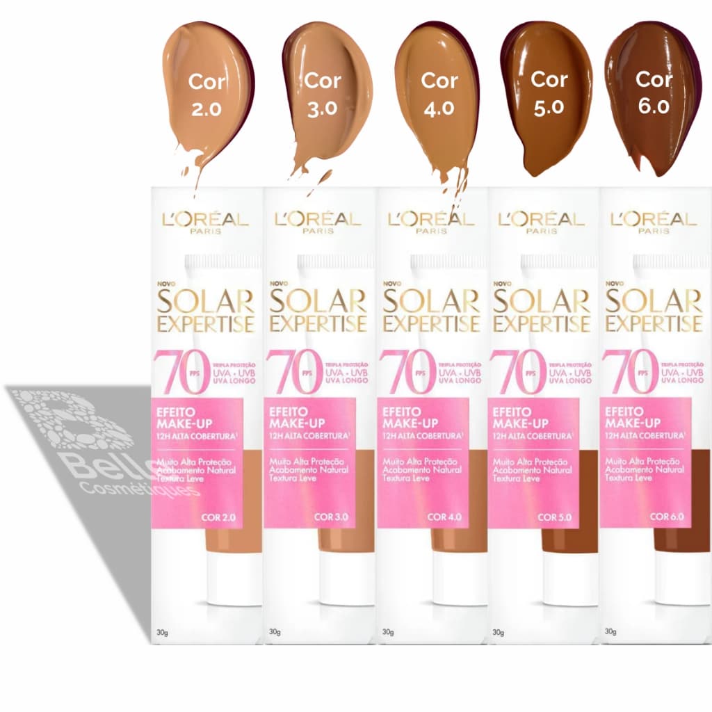 Protetor Solar Expertise Efeito Make-Up FPS70 - 30g - L`oréal Paris