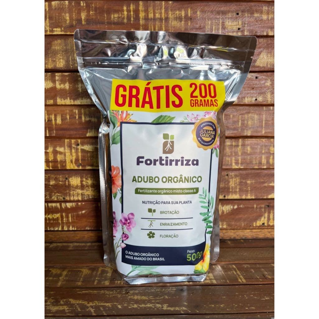 Adubo Fortirriza para Orquídeas e Plantas (500g) + 200g Grátis