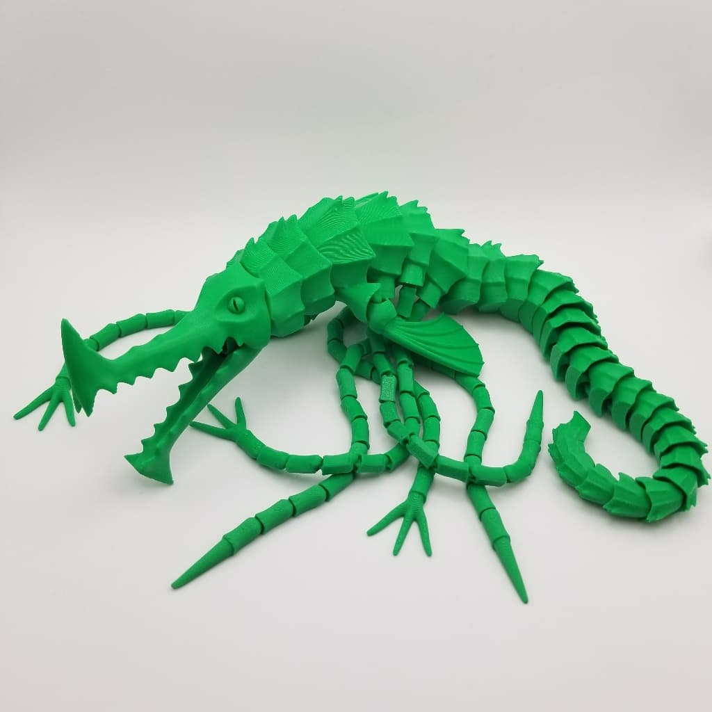 A Fera do Mar Articulado - Brickleback Quebra-Casco Monstro Marinho – Filme A Fera do Mar Brinquedo