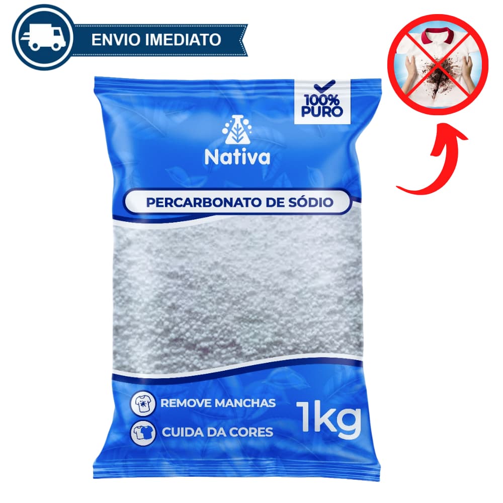 Percarbonato de Sodio Ultra Clareamento e Limpeza - 100% Puro