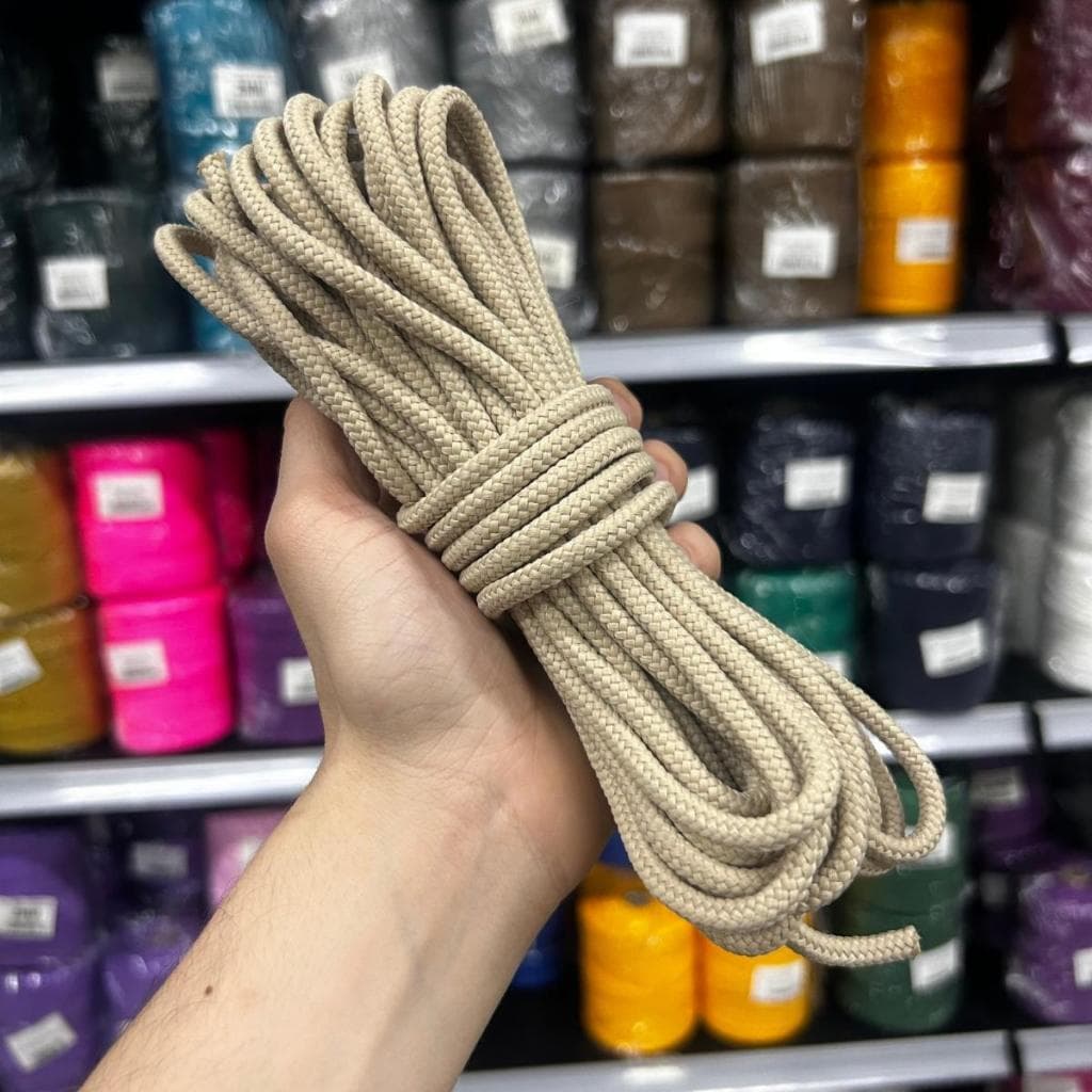 Corda Náutica de Polipropileno 5 Milímetros ( Com 1 Metro / 2 Metros / 3 Metros  )