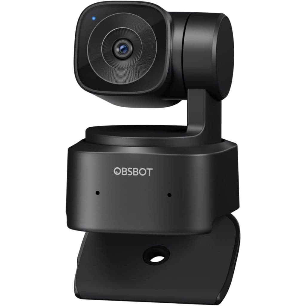 OBSBOT Tiny SE Webcam 1080p 100FPS Câmera PTZ AI Com vários Modos De Rastreamento Foco Automático HDR Microfone Para PC