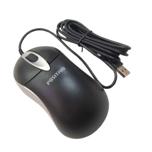 Mouse Óptico Com Fio Usb Ms55 Positivo - Envio Imediato