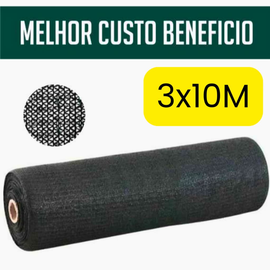 Sombrite 70% 3 m x 10 m Tela de Sombreamento Para Horta jardinagem decoração jardim OFERTA