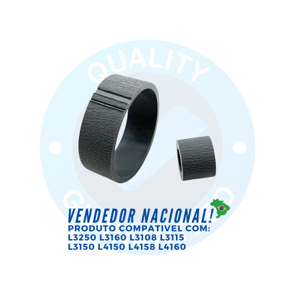 Rolete Retardo Pickup Roller Compatível Epson L3150 L4150 L3250 L4160 L3110 L5190 L3260 L4250