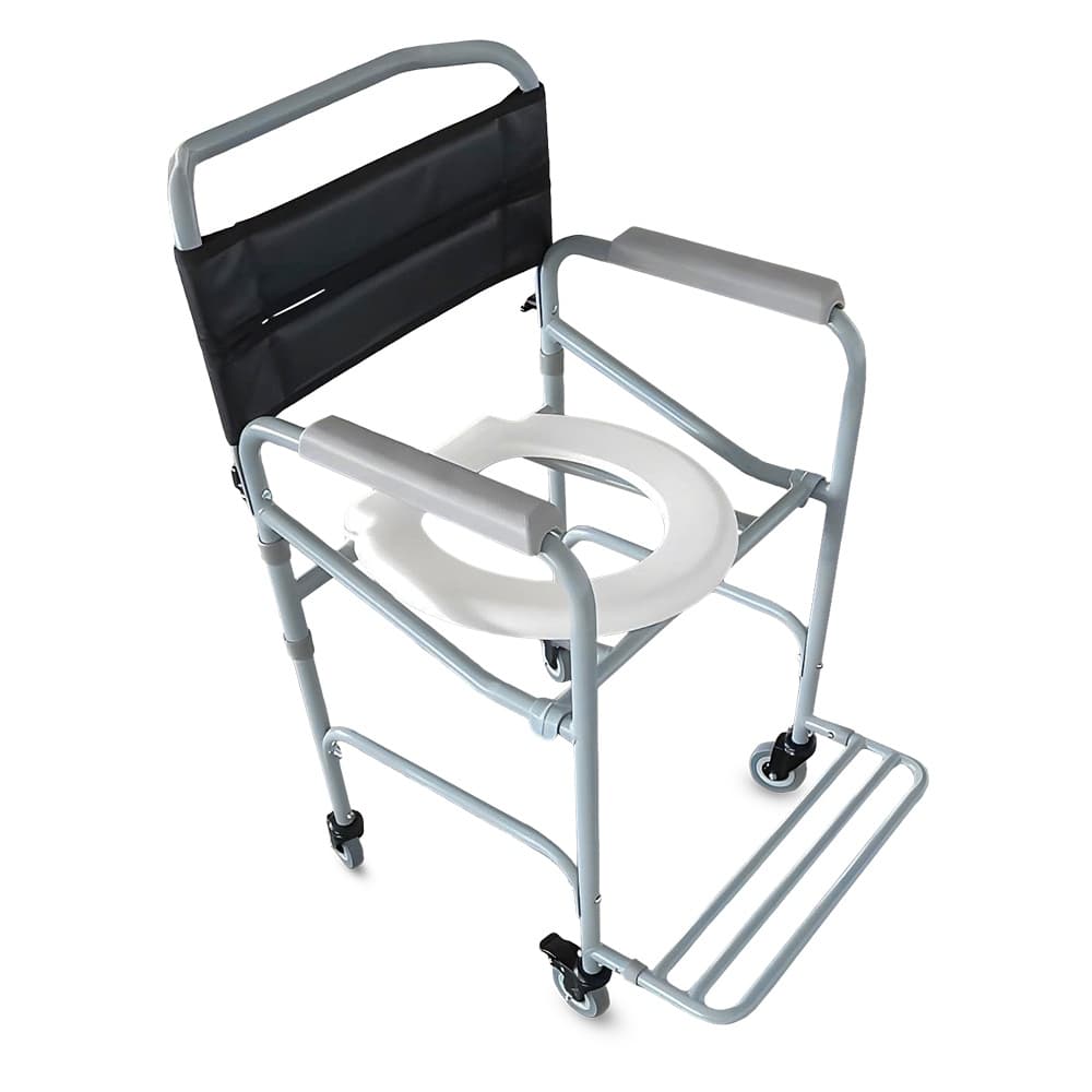 Cadeira De Banho Idoso Aço Desmontável Até 120kg Hidrolight