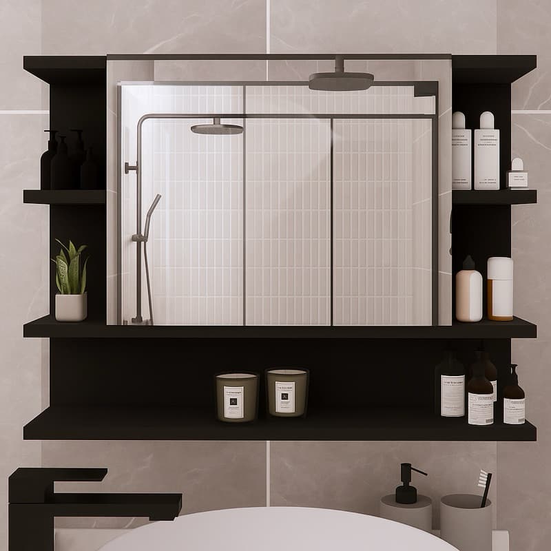 A MAIS QUERIDA DO BRASIL!!!!   Armário Espelheira com Porta Primor - VÁRIAS CORES