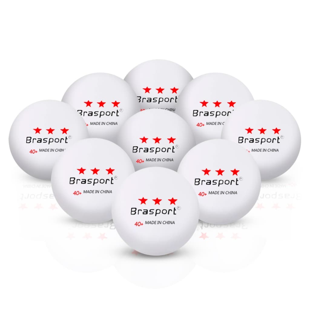 Kit Bolinhas Tênis De Mesa Plástico Ping Pong Bola Profissional 3 Estrelas Alta Performance Treinamento e Competição