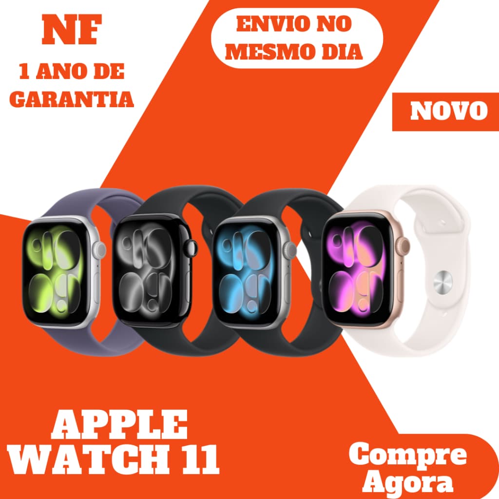 Apple WAtch Series 11 -  42mm / 46mm Original • Lacrado • Envio Imediato • Nota Fiscal